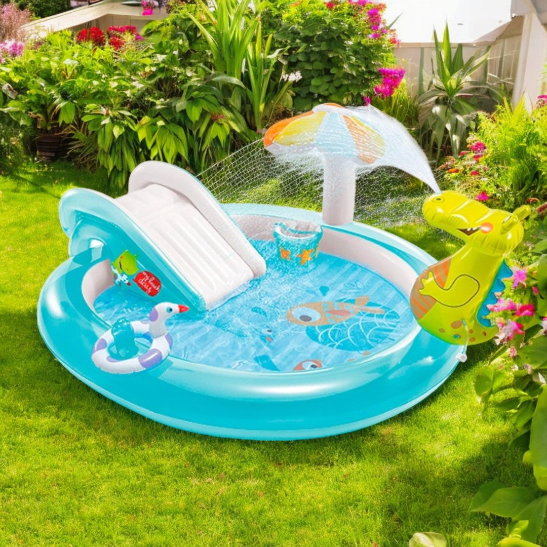 INTEX PISCINA GATOR PLAY CENTER INTEX PISCINA GATOR PLAY CENTER
